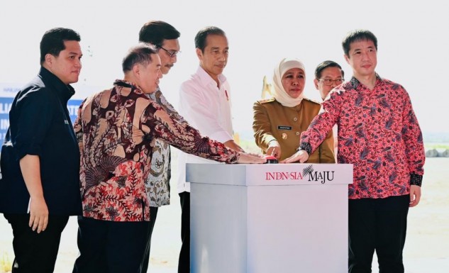 Jokowi Conducts The Groundbreaking of China's Largest Copper Foil Manufacturing Company, Hailiang