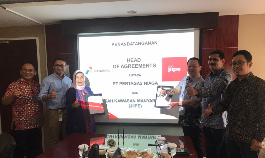 PT Pertagas Niaga Supply JIIPE Industrial Estate in 2021